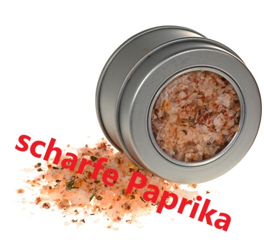 Gewürzmischung scharfe Paprika