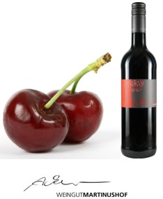 Reife Kirsche trifft auf Dornfelder vom Weingut Acker 